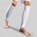 Men Breathable Plain Long Soccer Socks Knee High Footless Football Socks