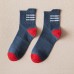 Polyester OEM graphic crew socks