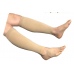 wide calf compression leg sleeve Medical Nude color compression leg sleeve Customs Nylon sport compression  leg sleeve
