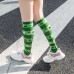 Custom knee high socks compression durable running marathon hiking socks
