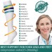 Customized Nurse Medical Prevent Varicose Veins Stripe Pattern Ladies Sports Compression Socks