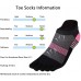 Toe Socks For Men And Women And No Show Ankle Low Cut socks