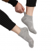 Sporty custom terry low cut cotton socks