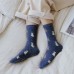 Women Winter Thick Wool  Cartoon Cat Fashion Thermal Dress Socks
