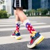 Wholesale Fancy Teenager Cotton Colorful Dress Socks