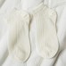 Girls Mesh Breathable Solid Color Ankle Socks