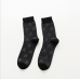 Star Design Cotton Soft Breathable Quarter Dress Socks for Men