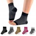 Unisex sports anti-slip toeless compression warm ankle pads