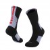 Custom cotton nylon cushion Cycling Sport basketball Socks for men