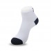Wholesales white business sublimation ankle custom ankle bamboo socks