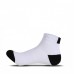 Wholesales white business sublimation ankle custom ankle bamboo socks
