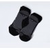Custom logo cushion breathable mesh elastic sheer ankle tab sports socks