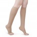 Opaque Compression Socks Knee-Hi Firm Support Open Toe
