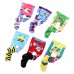 Cotton kids tights with silicone grip