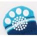 Cotton breathable 2 pairs custom antislip dog socks