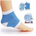 Silicone gel heel sock to protect heel