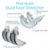 Shin Splint Dual Calf Stretcher Foot Rocker