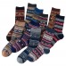 Wholesale Comfy Breathable Ethic Style Retro Stylish Autumn Short Socks