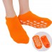 Cotton anti-slip grip custom gel socks