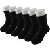 Wholesale Combed Cotton Non-slip Terry Grip Socks for Kids 6 pairs