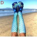 Wholesale 3D Printing Knee High Mermaid Socks Custom