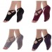 Yoga Socks for Women Non-Slip Grips & Straps grips in sole