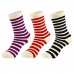 Custom Mens Dress Casual Colorful Cotton Striped Socks  Mens Summer socks