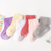 Custom girls cotton toddler socks breathable cartoon thicken baby socks