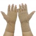 Unisex Cotton Arthritis Therapy Gloves Half Finger Compression Gloves