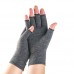 Unisex Cotton Arthritis Therapy Gloves Half Finger Compression Gloves