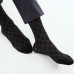 Custom thin crew breathable socks anti bacterial men elite business socks