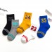school colorful baby sports crew socks