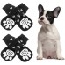 Double Side Anti-Slip Dog Socks with Straps, Soft Comfortable Pet Paw Protectors for Indoor Hardwood Floor Traction Control