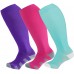 Canadian Compression Socks, Unisex Large Size Circulation 15-20 mmHg Wide Calf Compression Socks