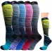 20 30mmhg compression socks, Unisex 20-30mmhg Graduated Medical Knee High Compression Socks