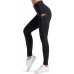         Dragon Fit Compression Yoga Pants with Inner Pockets in High Waist Athletic Pants Tummy Control Stretch Workout Yoga Legging       