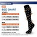        FuelMeFoot Copper Compression Socks for Men & Women 20-30mmHg-Graduated Supports Socks for Soccer Running Nurses       