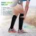         Run Forever Sports Compression Socks for Women & Men | 20-30 mmHg Knee High Medical Grade Compression Stockings       