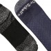         Dr. Scholl's womens Advanced Diabetic & Circulatory (2pk) Casual Sock, Denim Black, One Size US       