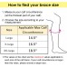         Heekooi Calf Brace, Shin Splint Compression Sleeve (1 Pair) for Swelling, Edema, Hiking, Training, Adjustable Calf Support, Shin Brace for Men and Women       