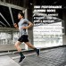         Compression Socks for Women & Men Circulation - Plantar Fasciitis Anti-Blister Crew Socks Support for Athletic Running       