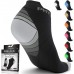         Low Cut Socks Men & Women - Ankle Compression Running Socks with Arch Support       