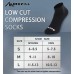         NEWZILL Ankle Compression Socks for Men & Women, Cushioned Low Cut Compression Running Socks with Ankle Support       