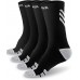         Dovava Dri-tech Compression Crew Socks (4/6 Pairs), Comfort Anti-Blister Boost Circulation       